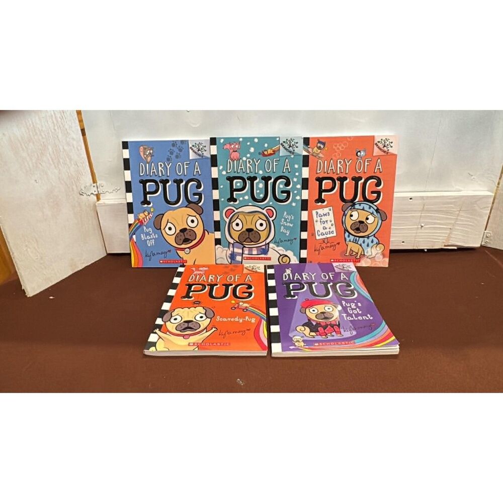 Diary Of a PUG Lot of 5 Books Kyla May Scholastic